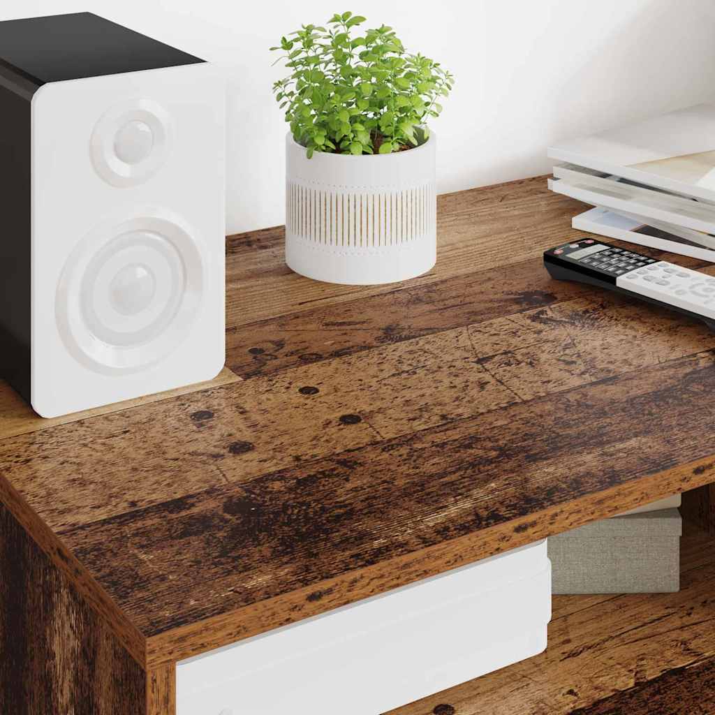 Cabinet TV cu sertar Lemn Vechi 100 x 48 x 43 cm Lemn compozit GartenMobel Dekor