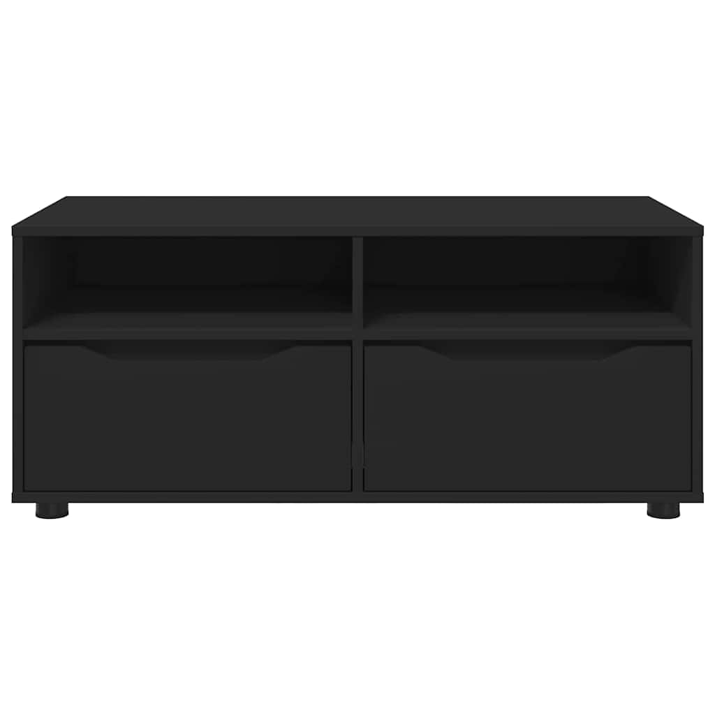Cabinet TV cu sertar Negru 100 x 48 x 43 cm Lemn compozit GartenMobel Dekor