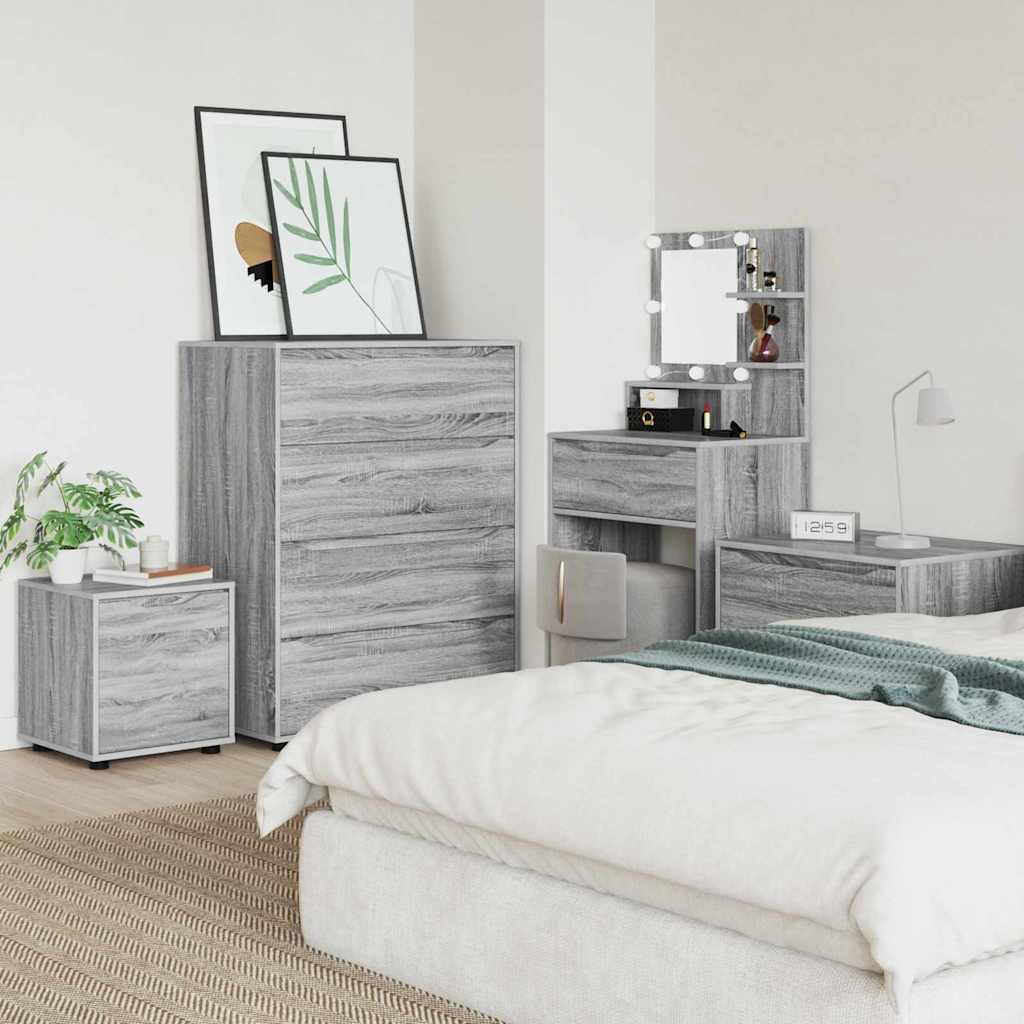 Dulap de Baie Gri Sonoma 40,5 x 40 x 44 cm Lemn compozit GartenMobel Dekor