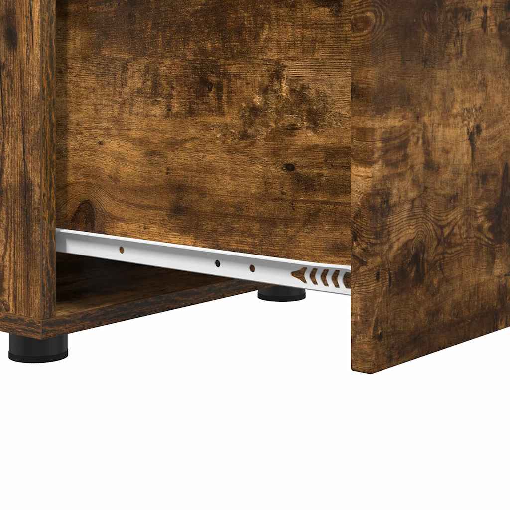 Dulap de Baie Stejar fumuriu 40,5 x 40 x 44 cm Lemn compozit GartenMobel Dekor