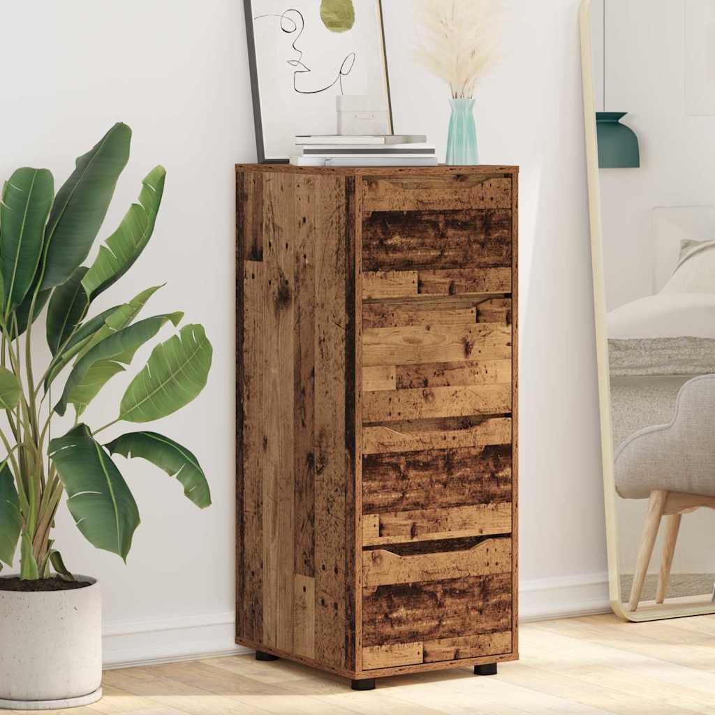 Dulap de depozitare Lemn Vechi 40 x 48 x 105 cm Lemn compozit GartenMobel Dekor