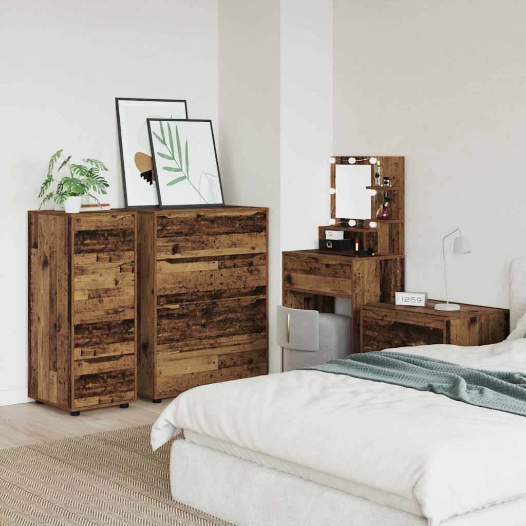 Dulap de depozitare Lemn Vechi 40 x 48 x 105 cm Lemn compozit GartenMobel Dekor