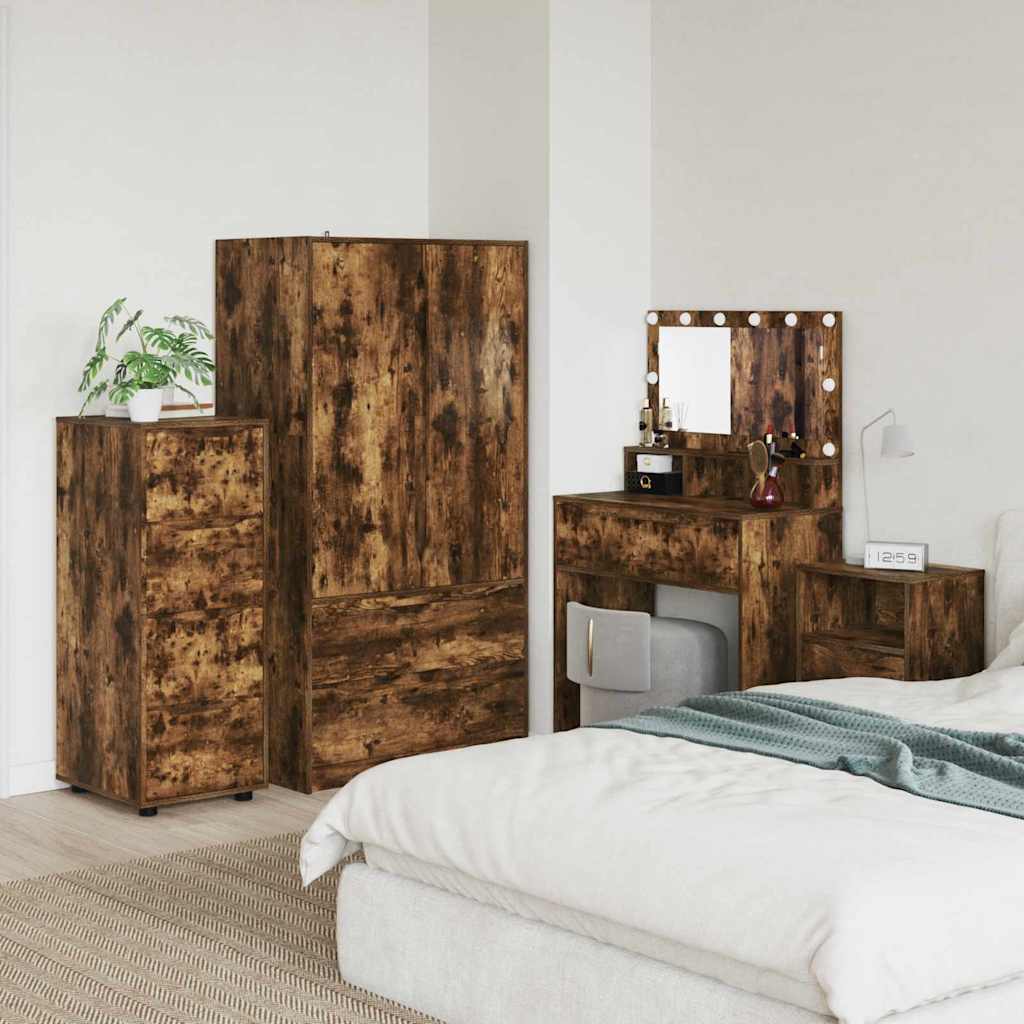 Dulap de depozitare Stejar fumuriu 40 x 48 x 105 cm GartenMobel Dekor