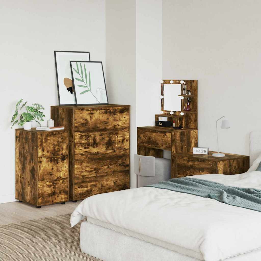 Dulap de depozitare Stejar fumuriu 40 x 48 x 81 cm GartenMobel Dekor