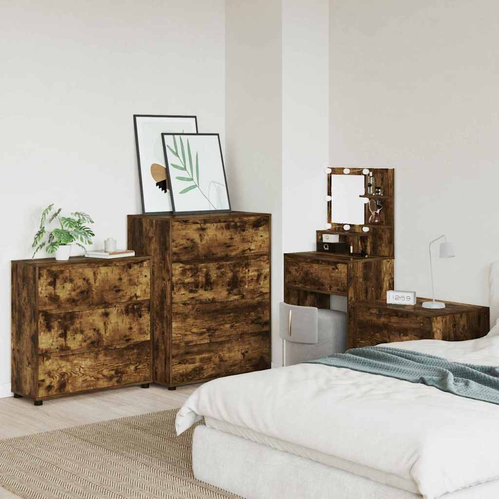 Dulap de depozitare Stejar fumuriu 80 x 31 x 81 cm GartenMobel Dekor