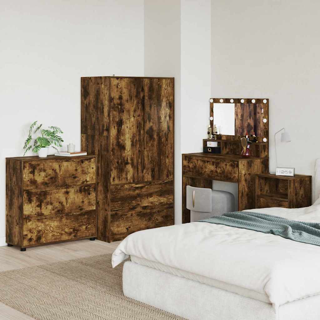 Dulap de depozitare Stejar fumuriu 80 x 31 x 81 cm GartenMobel Dekor