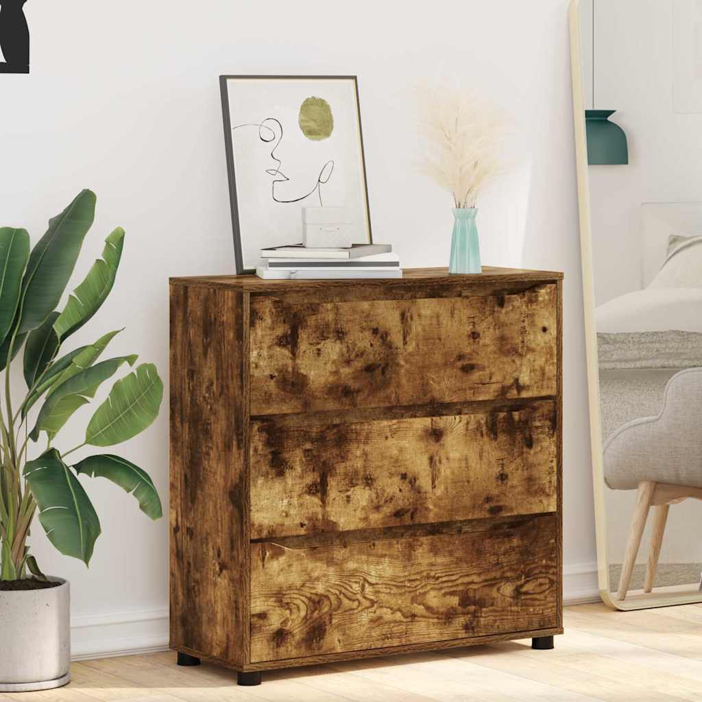 Dulap de depozitare Stejar fumuriu 80 x 31 x 81 cm GartenMobel Dekor