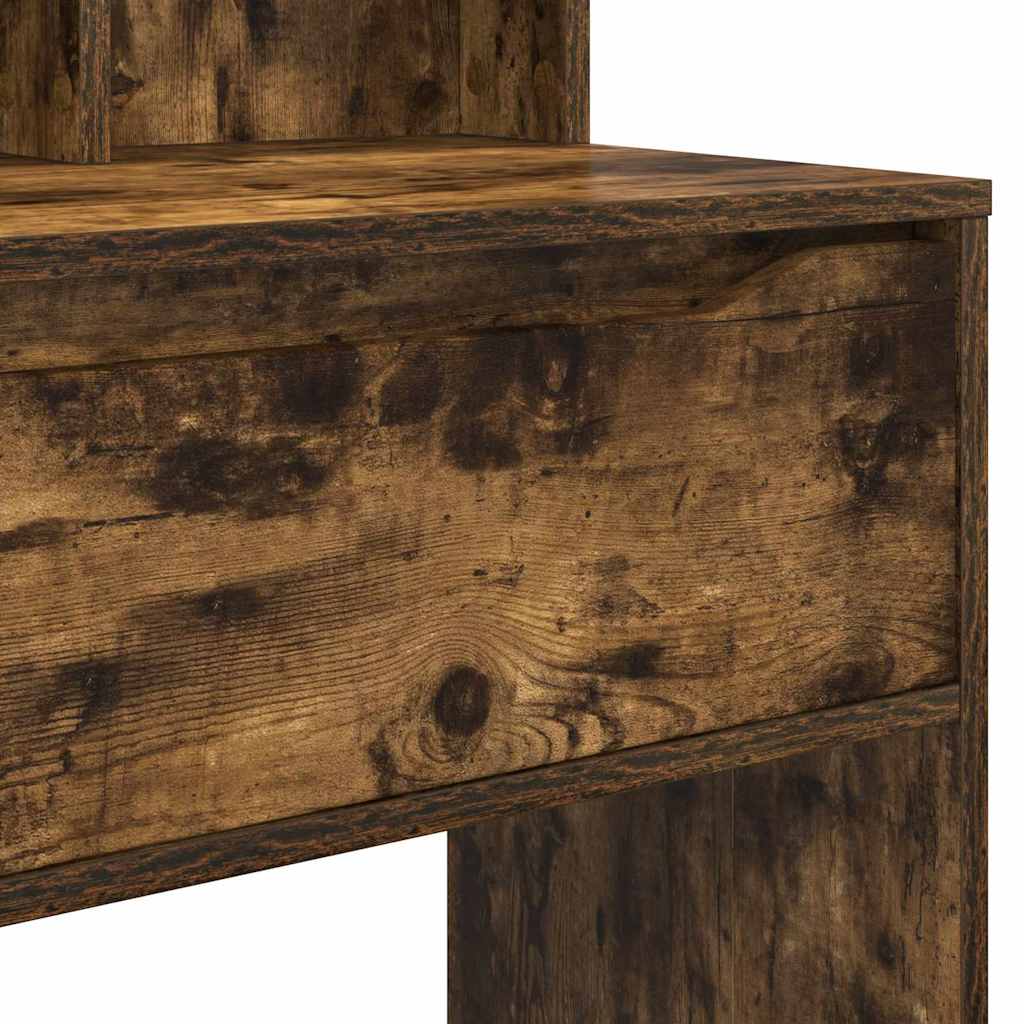 Mese de toaletă pentru dormitor cu sertar Stejar fumuriu GartenMobel Dekor