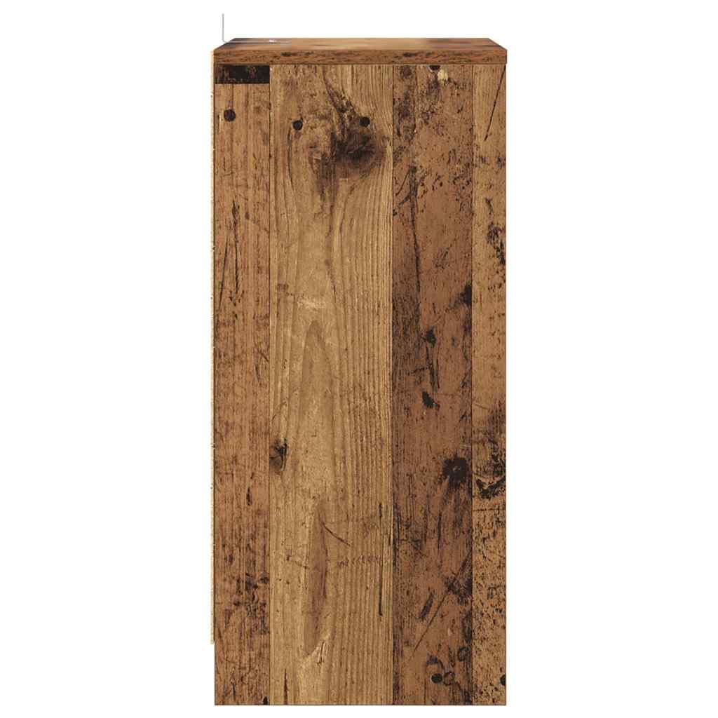 Noptieră cu sertar Lemn Vechi 40 x 30 x 467 cm Lemn compozit GartenMobel Dekor