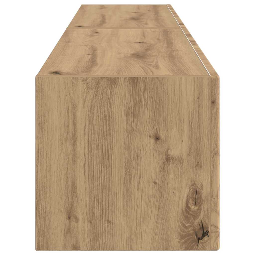 Dulap TV de perete 2 pcs Stejar artizanal 60 x 31 x 29.5 cm GartenMobel Dekor