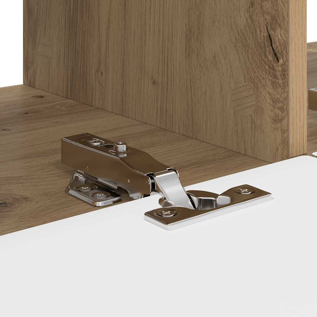 Dulap TV de perete 2 pcs Stejar artizanal 60 x 31 x 29.5 cm GartenMobel Dekor