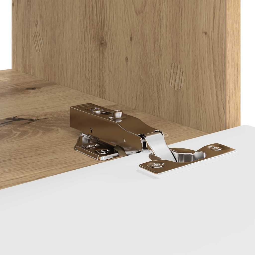 Dulap TV de perete 2 pcs Stejar artizanal 60 x 31 x 29.5 cm GartenMobel Dekor