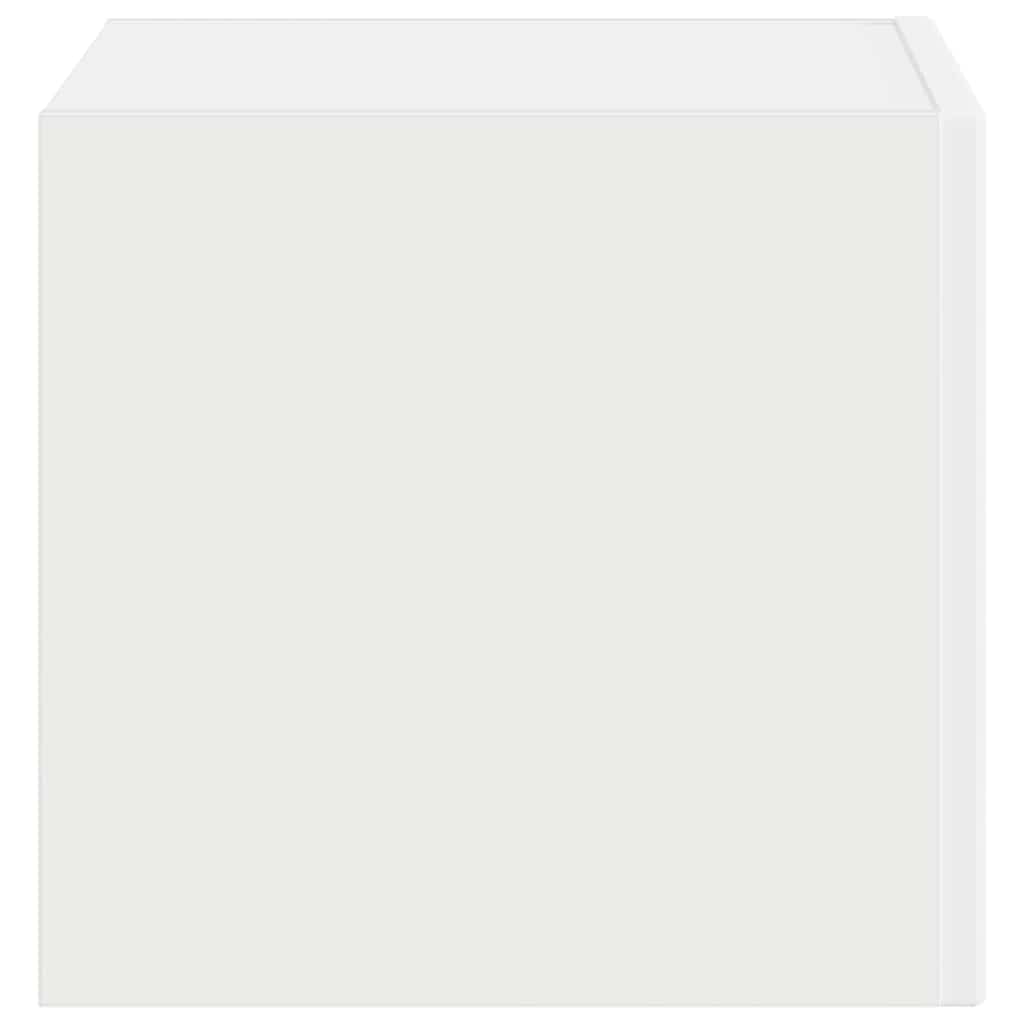 Dulap TV de perete Alb 60 x 31 x 29.5 cm Lemn compozit GartenMobel Dekor