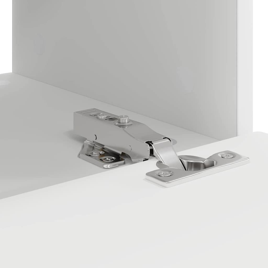 Dulap TV de perete Alb 60 x 31 x 29.5 cm Lemn compozit GartenMobel Dekor