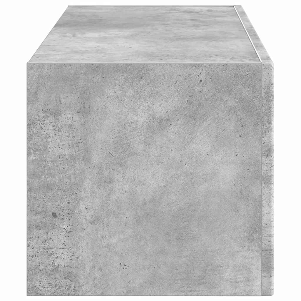 Dulap TV de perete Beton 60 x 31 x 29.5 cm Lemn compozit GartenMobel Dekor