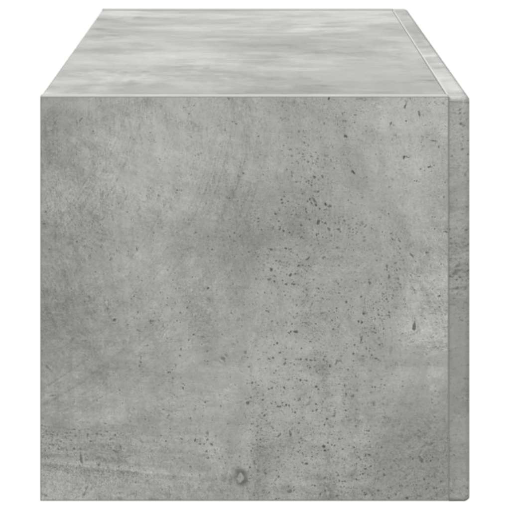 Dulap TV de perete Beton 60 x 31 x 29.5 cm Lemn compozit GartenMobel Dekor