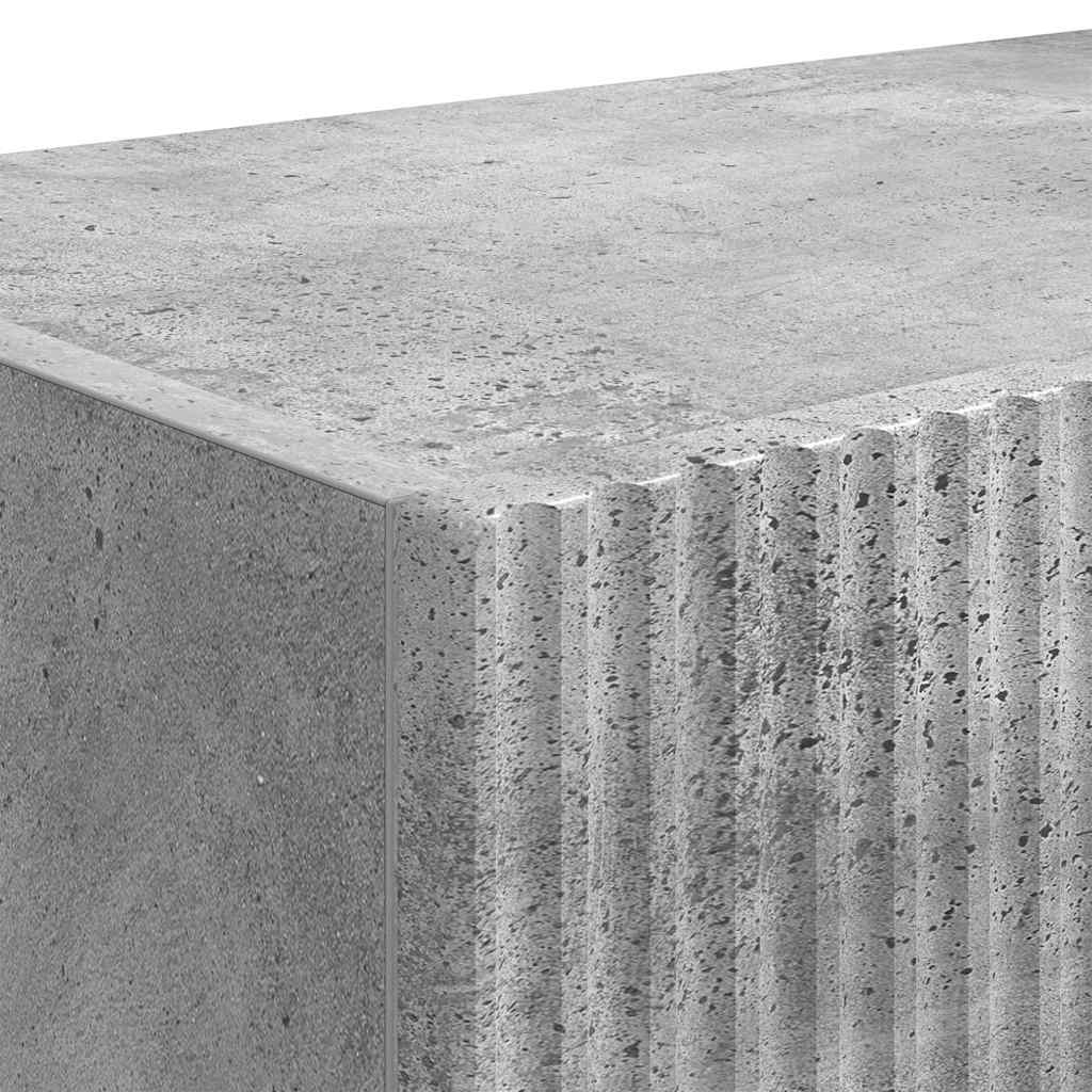 Dulap TV de perete Beton 60 x 31 x 29.5 cm Lemn compozit GartenMobel Dekor