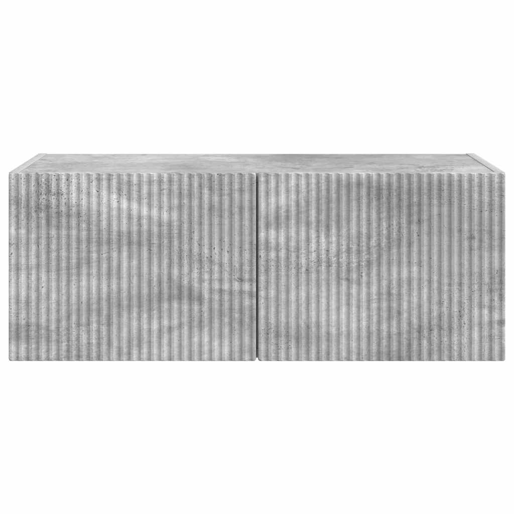 Dulap TV de perete Beton 60 x 31 x 29.5 cm Lemn compozit GartenMobel Dekor