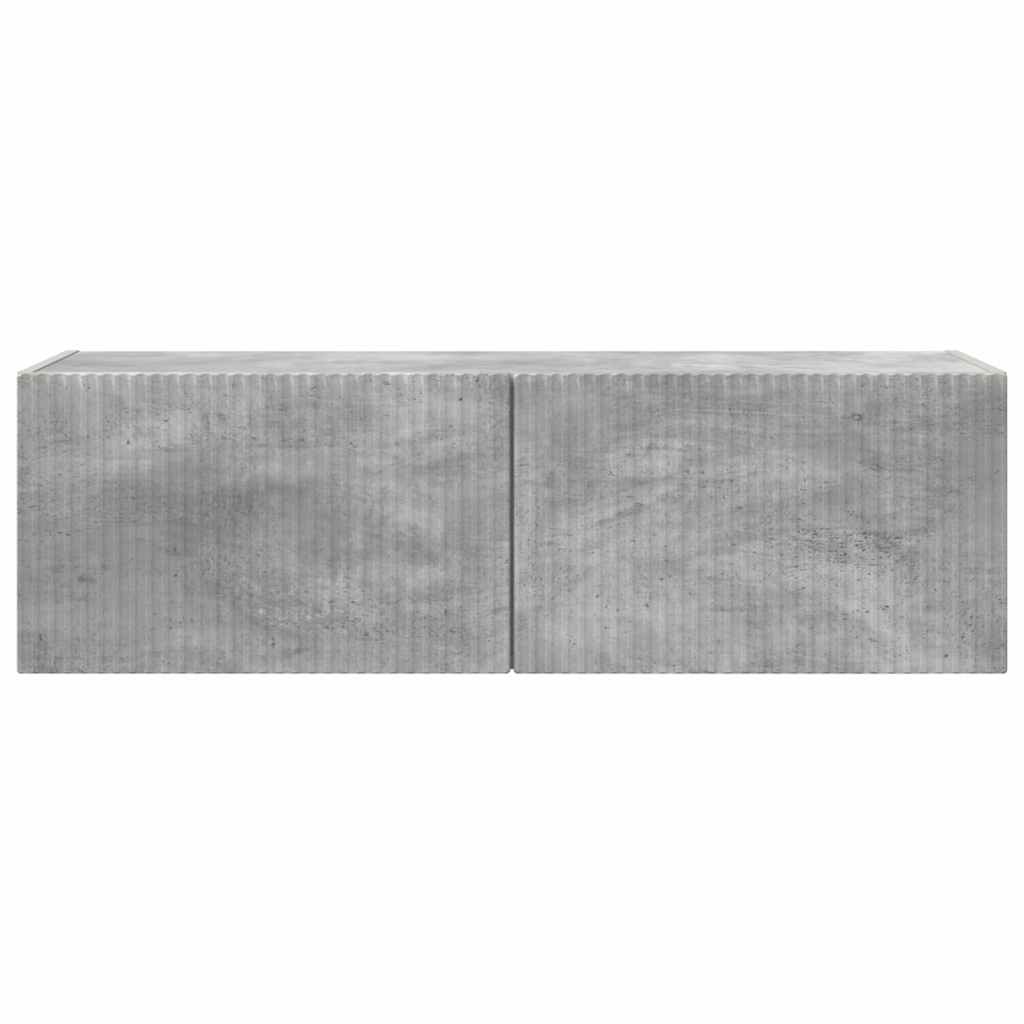 Dulap TV de perete Beton 60 x 31 x 29.5 cm Lemn compozit GartenMobel Dekor