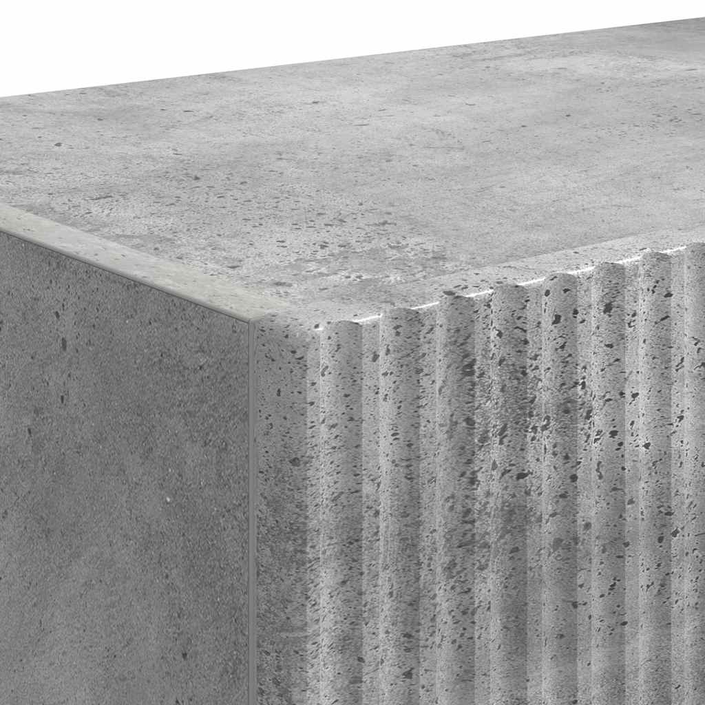 Dulap TV de perete Beton 60 x 31 x 29.5 cm Lemn compozit GartenMobel Dekor