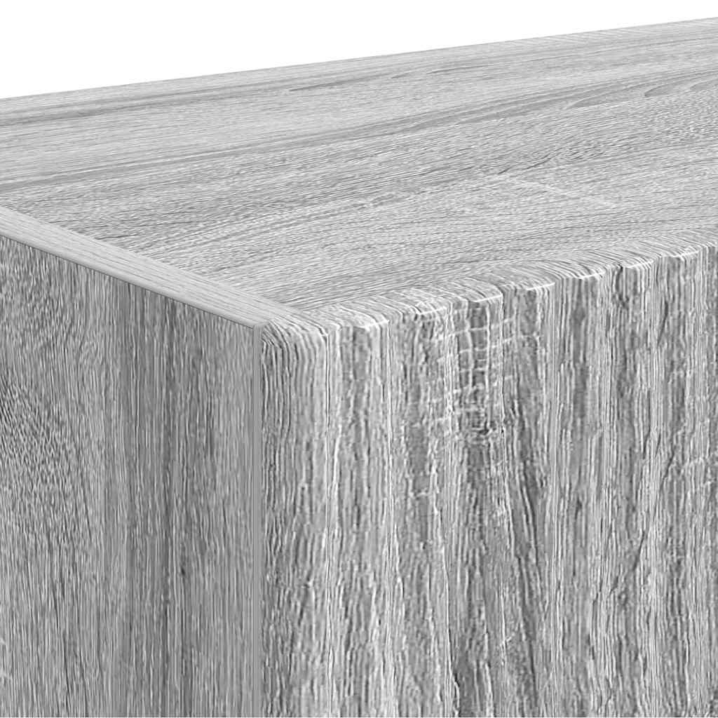 Dulap TV de perete Gri Sonoma 60 x 31 x 29.5 cm Lemn compozit GartenMobel Dekor