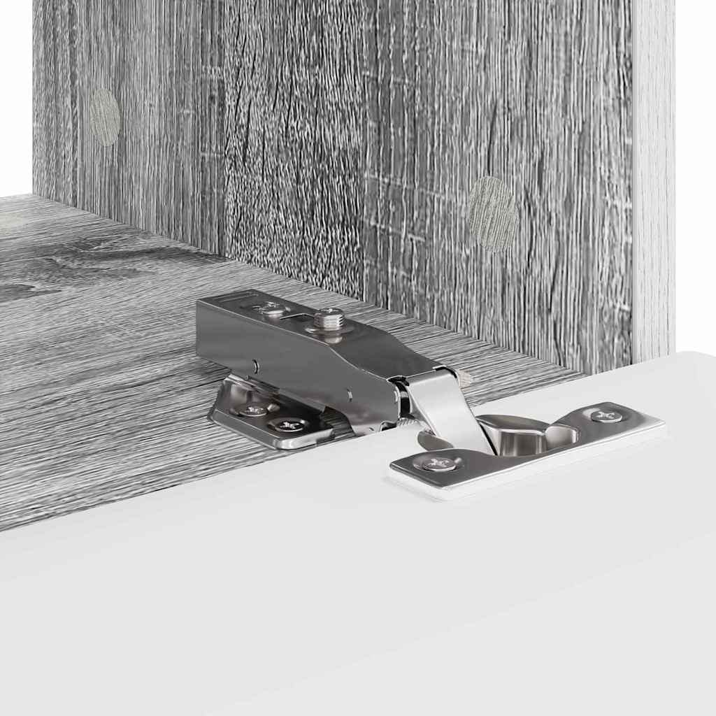 Dulap TV de perete Pe perete 2 pcs Gri Sonoma 60 x 31 x 29.5 cm GartenMobel Dekor