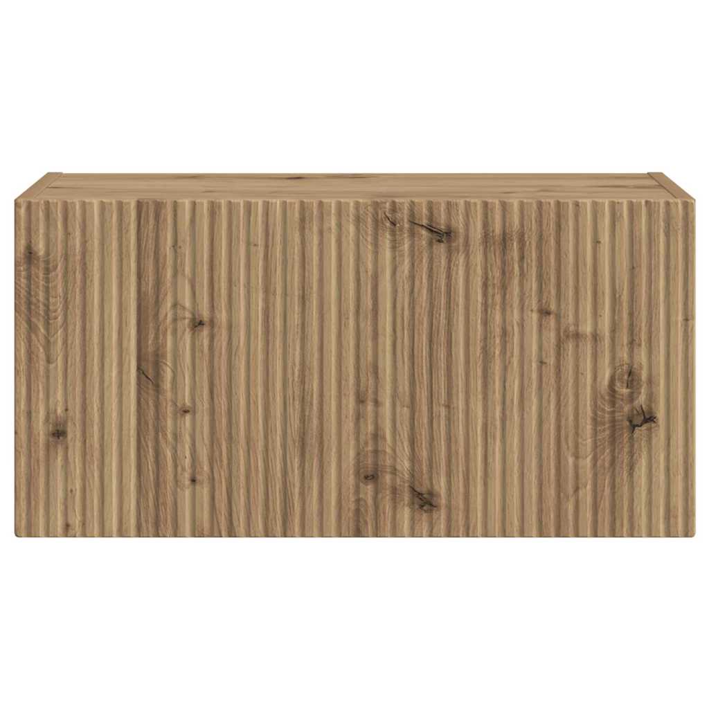 Dulap TV de perete Pe perete Stejar artizanal 60 x 31 x 29.5 cm GartenMobel Dekor