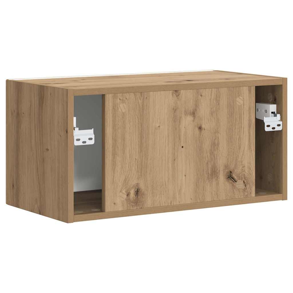 Dulap TV de perete Pe perete Stejar artizanal 60 x 31 x 29.5 cm GartenMobel Dekor