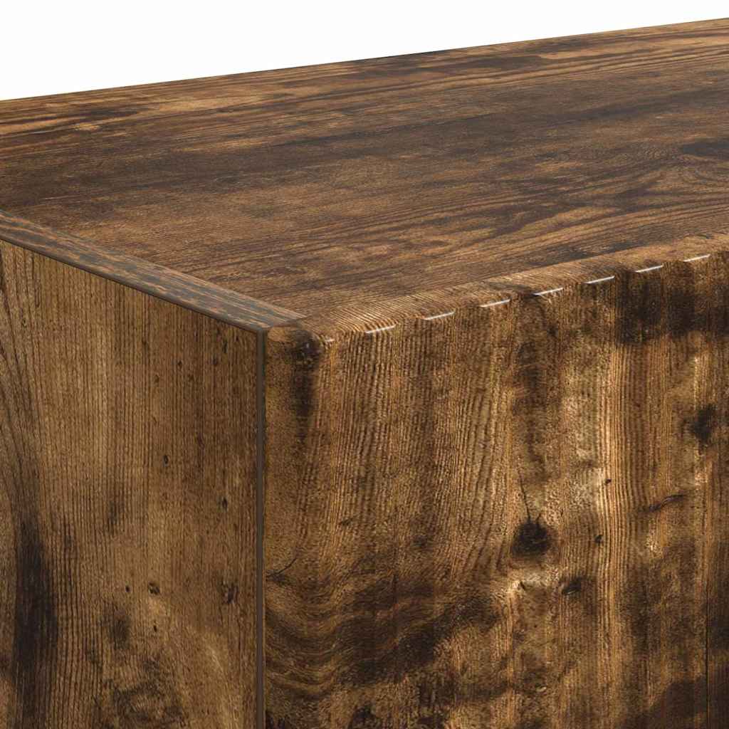 Dulap TV de perete Pe perete Stejar fumuriu 60 x 31 x 29.5 cm GartenMobel Dekor