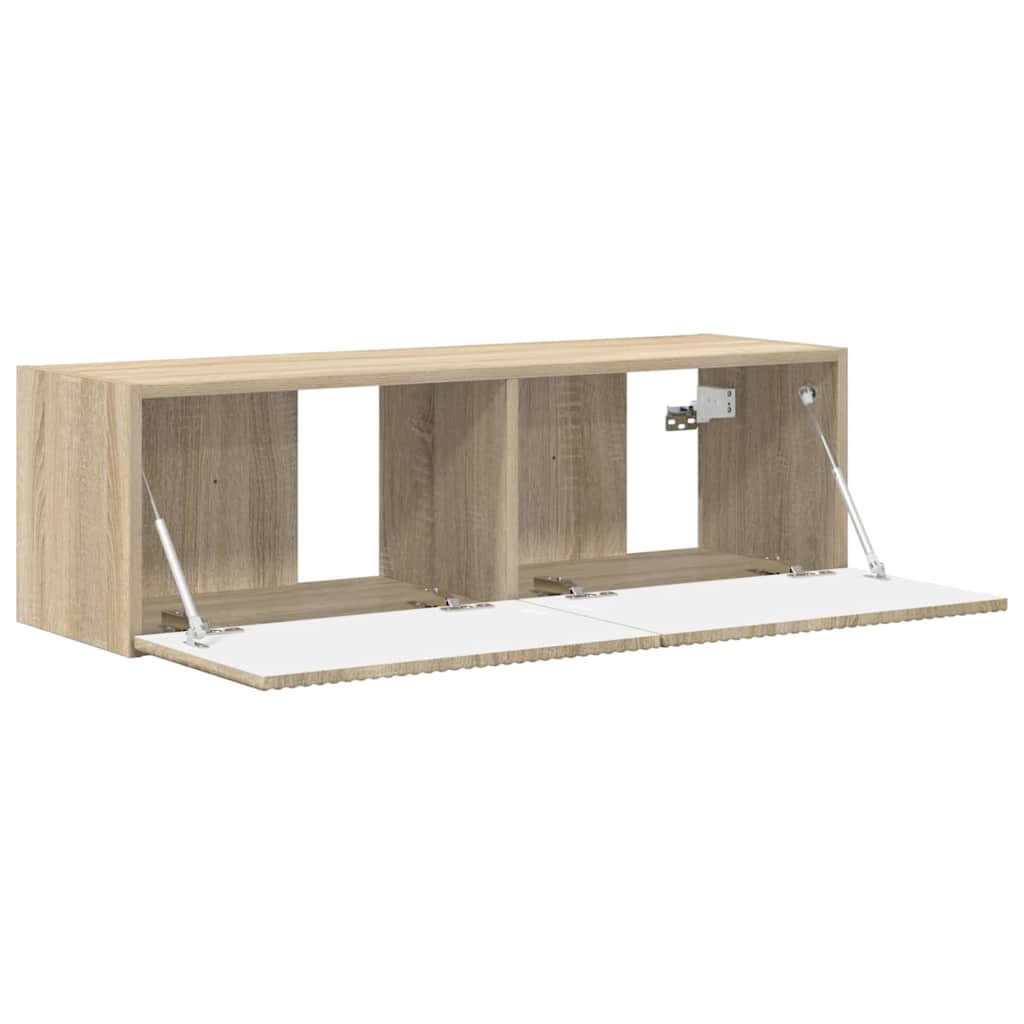Dulap TV de perete Sonoma 60 x 31 x 29.5 cm Lemn compozit GartenMobel Dekor