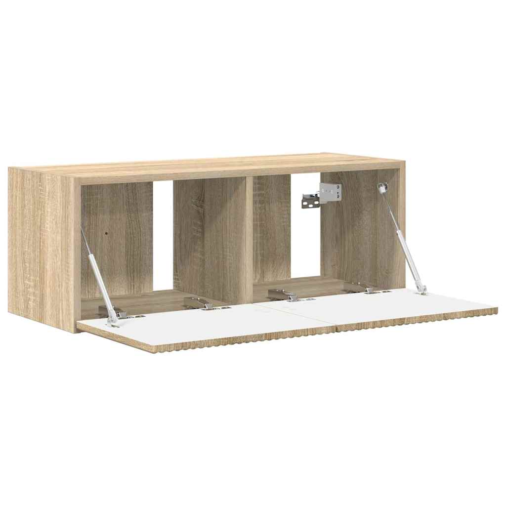 Dulap TV de perete Sonoma 60 x 31 x 29.5 cm Lemn compozit GartenMobel Dekor