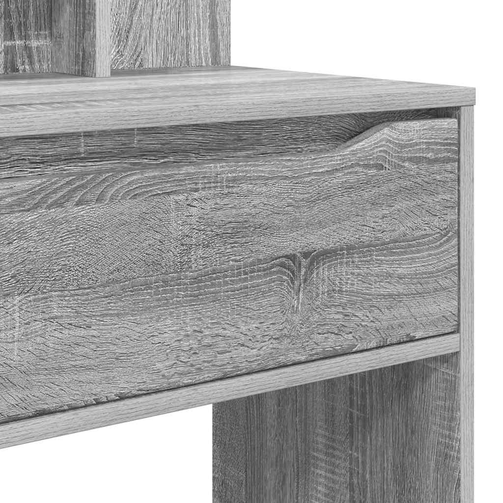 Mese de toaletă pentru dormitor Gri Sonoma 80 x 39,6 x 135 cm GartenMobel Dekor