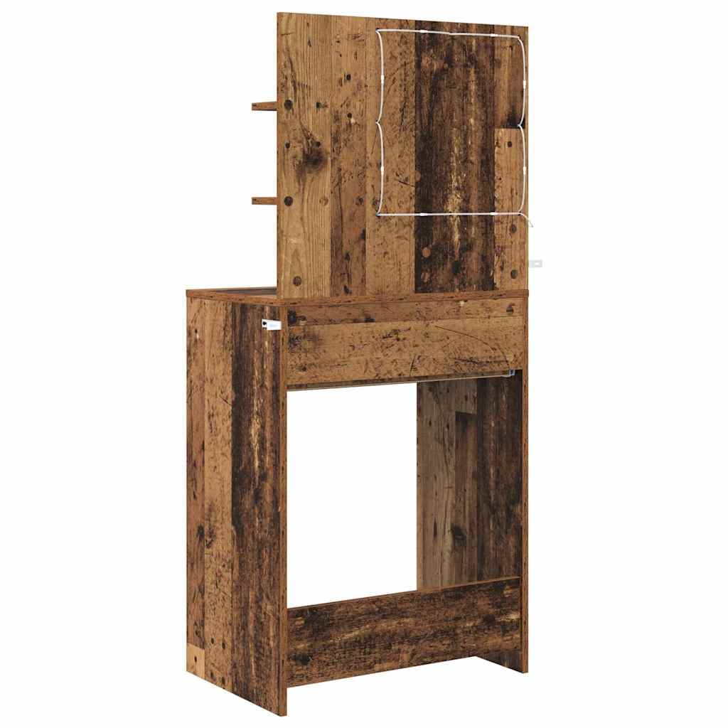 Mese de toaletă pentru dormitor Lemn Vechi 80 x 39,6 x 135 cm GartenMobel Dekor