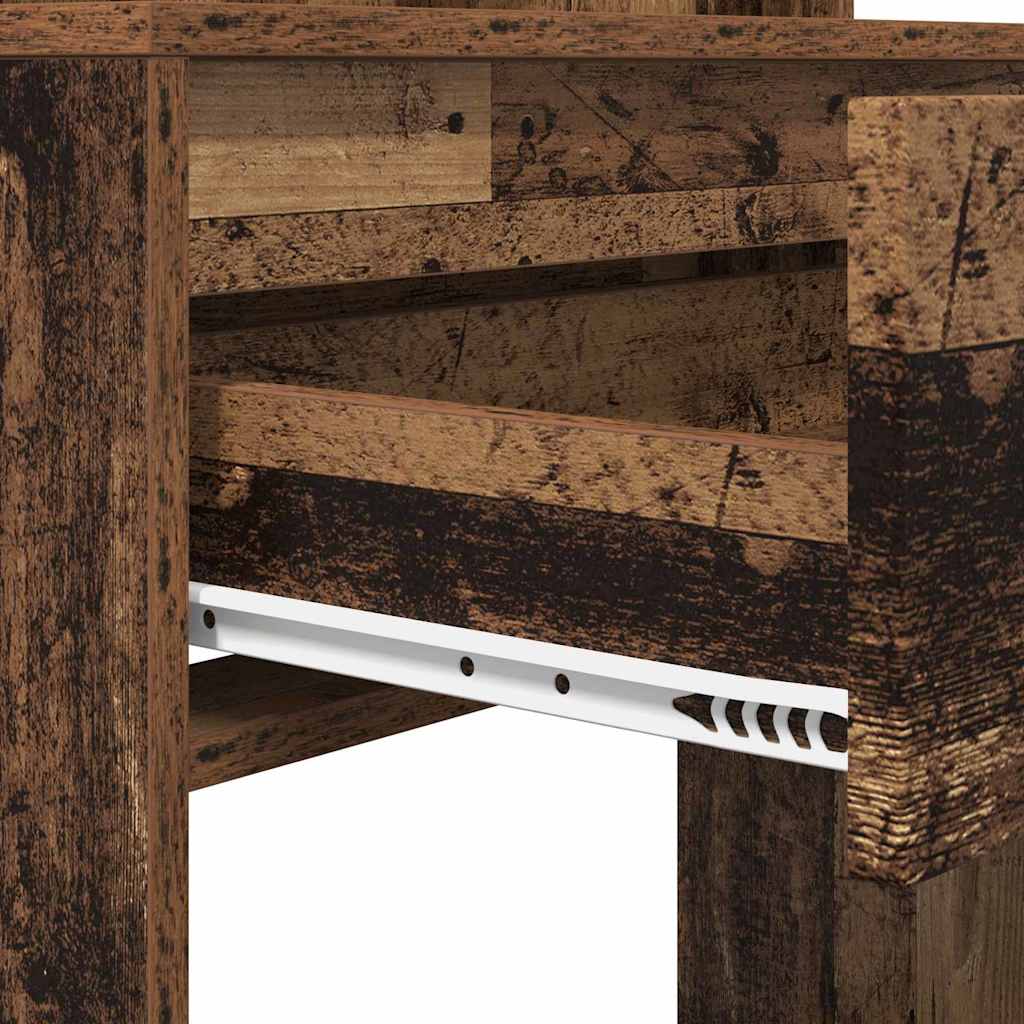 Mese de toaletă pentru dormitor Lemn Vechi 80 x 39,6 x 135 cm GartenMobel Dekor