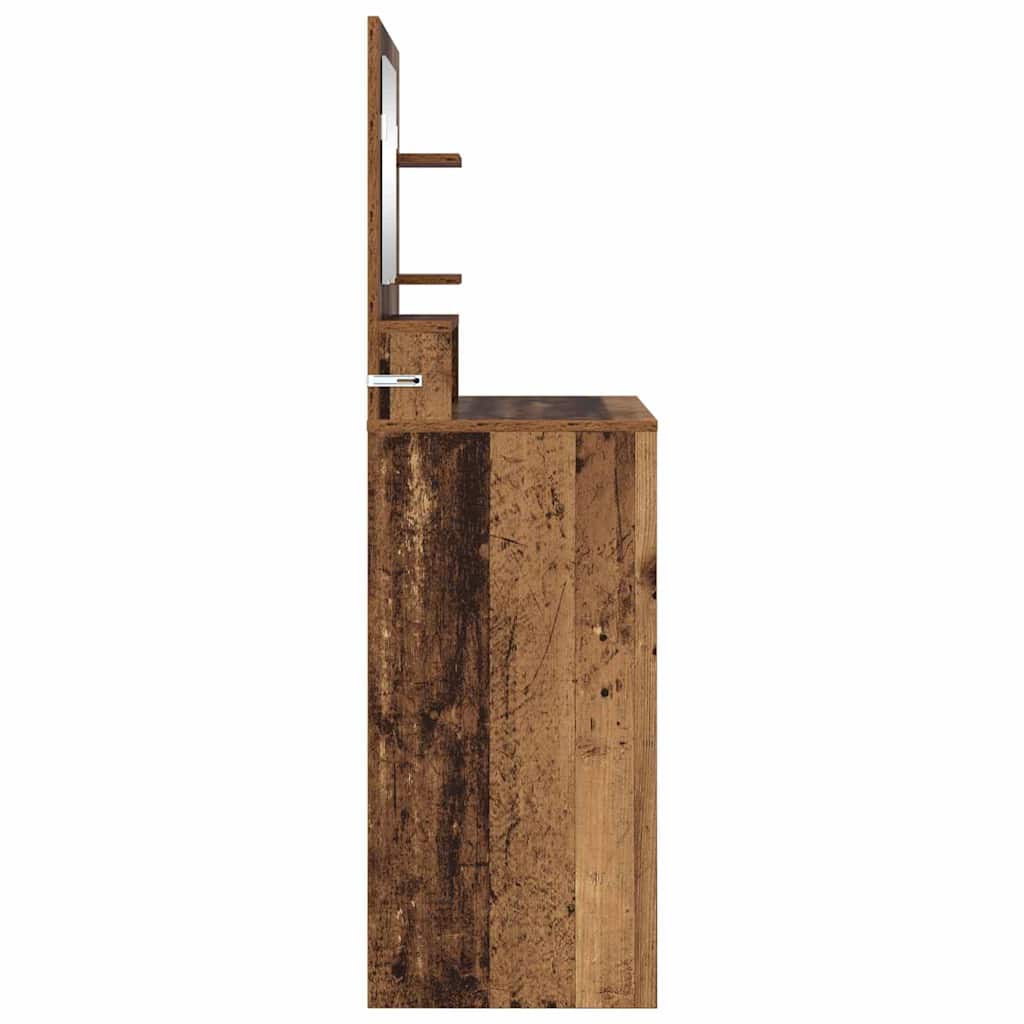 Mese de toaletă pentru dormitor Lemn Vechi 80 x 39,6 x 135 cm GartenMobel Dekor