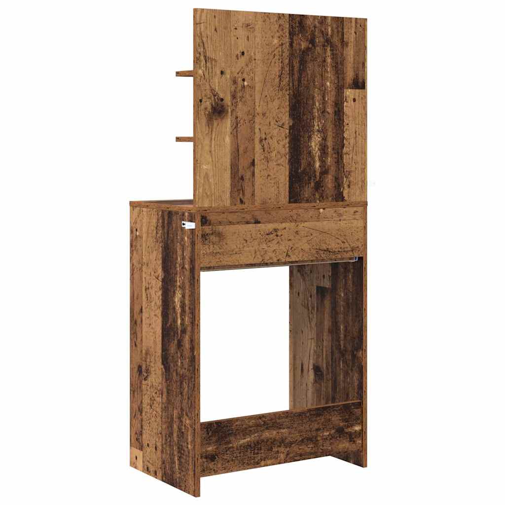 Mese de toaletă pentru dormitor Lemn Vechi 80 x 39,6 x 135 cm GartenMobel Dekor