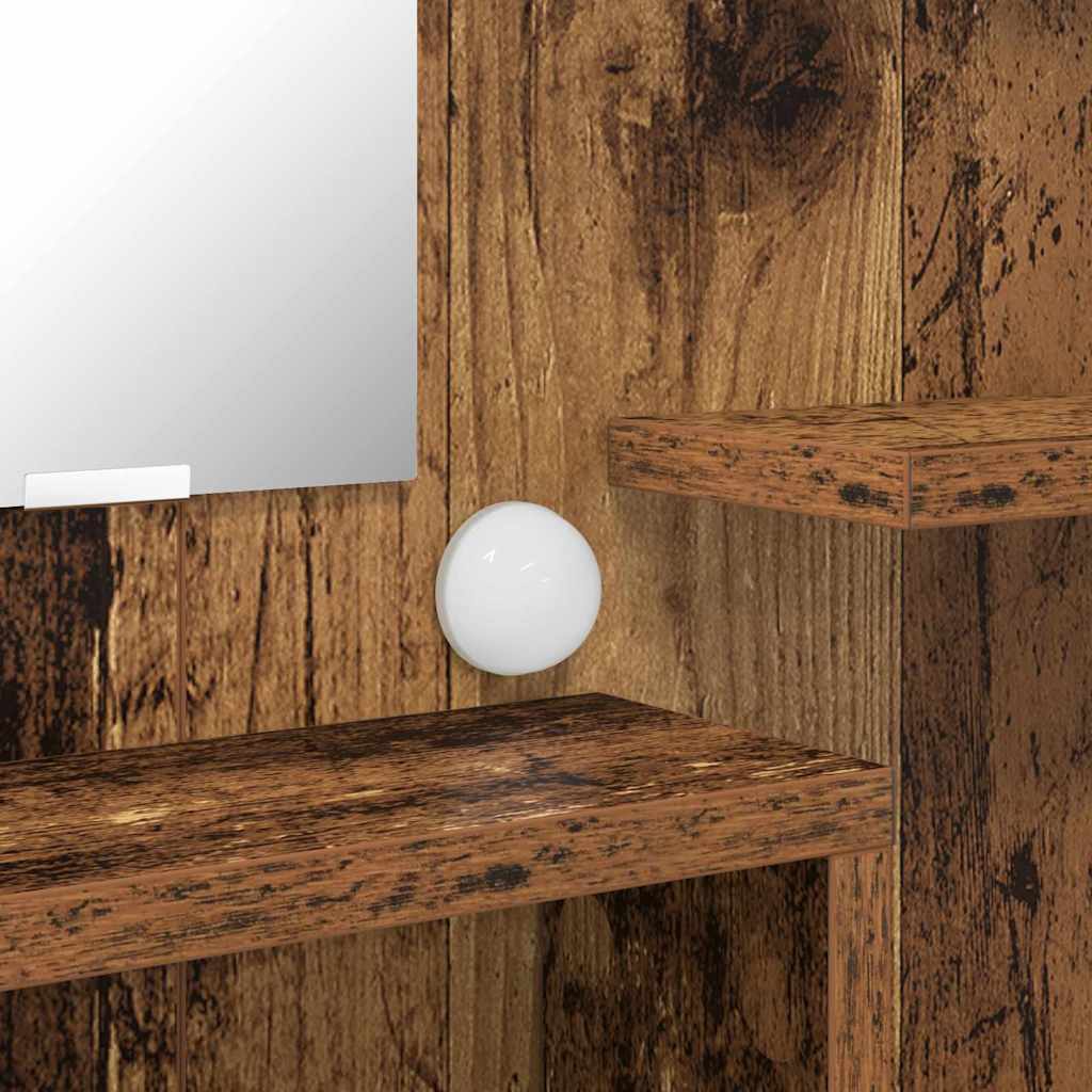 Mese de toaletă pentru dormitor Lemn Vechi 80 x 39,6 x 135 cm GartenMobel Dekor