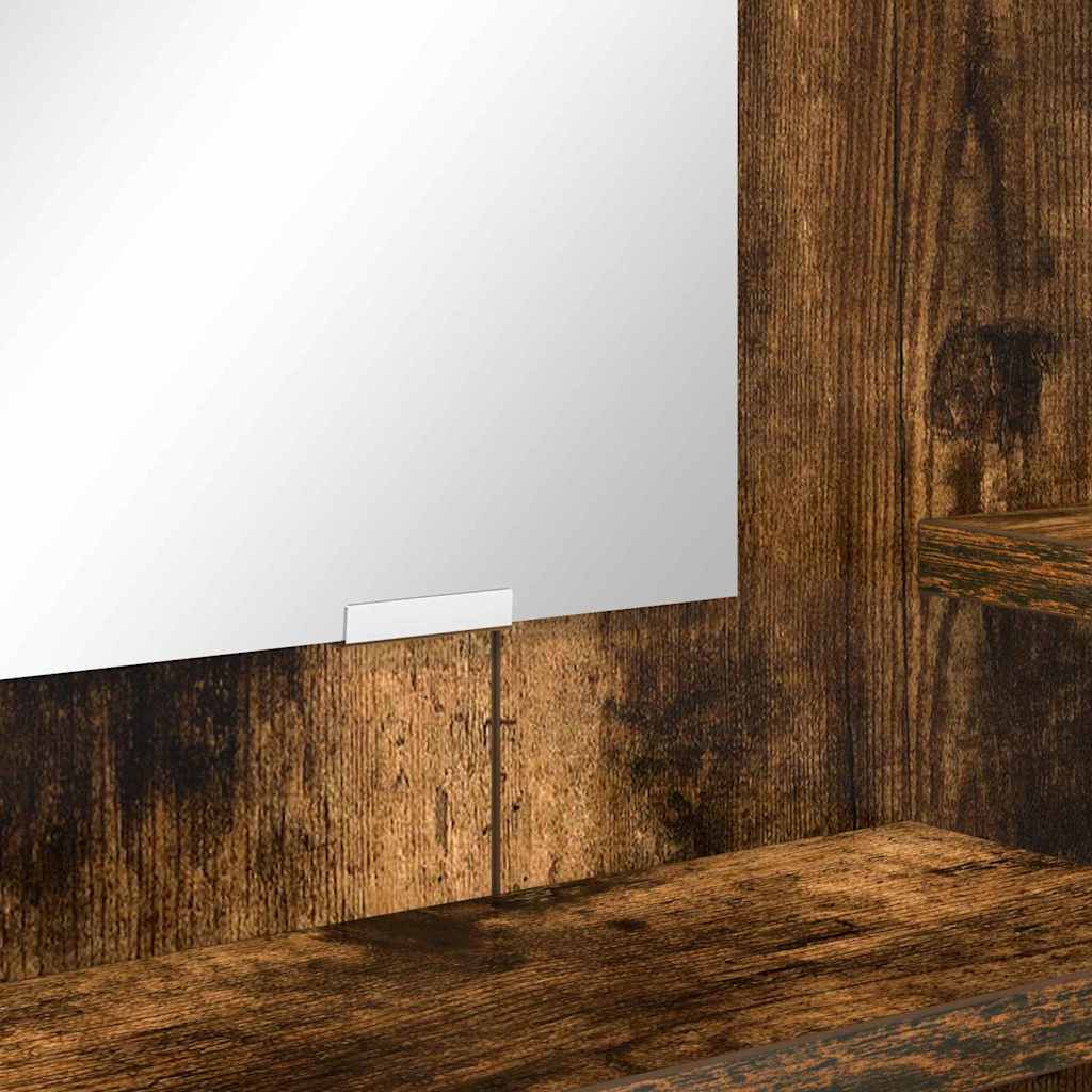 Mese de toaletă pentru dormitor cu sertar Stejar fumuriu GartenMobel Dekor