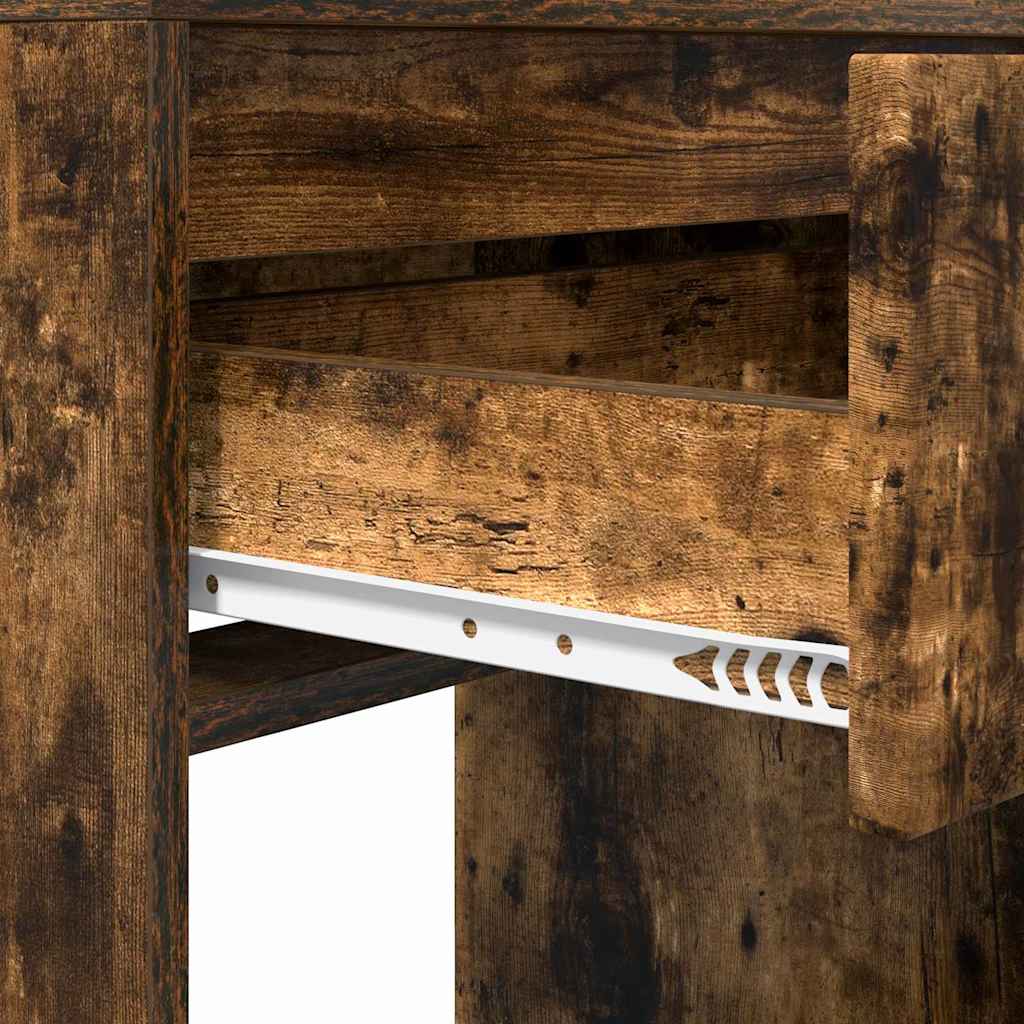 Mese de toaletă pentru dormitor cu sertar Stejar fumuriu GartenMobel Dekor