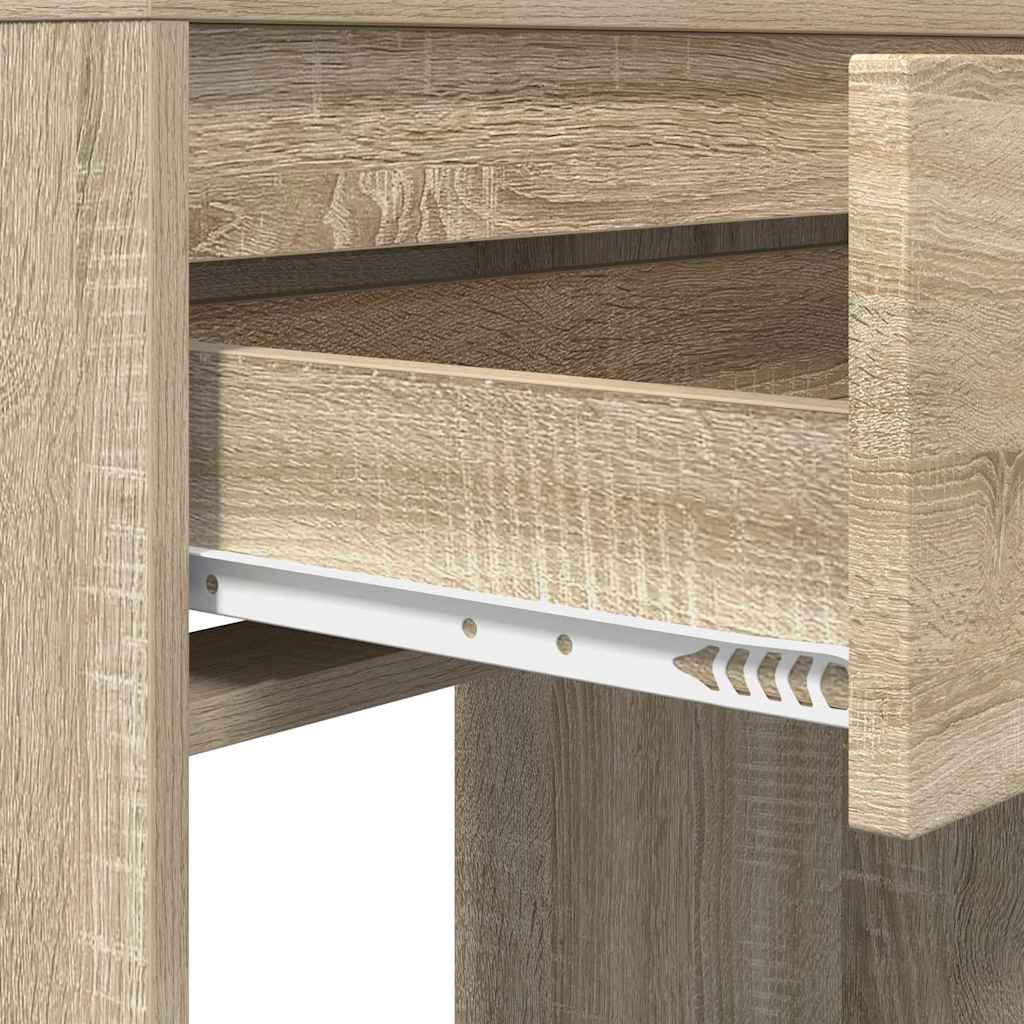 Mese de toaletă pentru dormitor cu sertar cu raft Stejar Sonoma GartenMobel Dekor