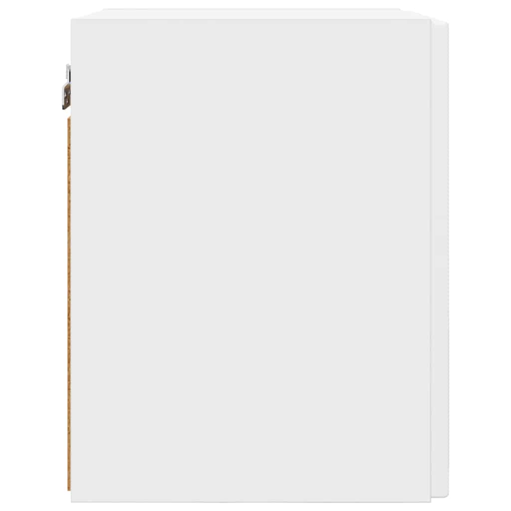 Dulap TV de perete 2 pcs Alb 30 x 31 x 40 cm Lemn compozit GartenMobel Dekor