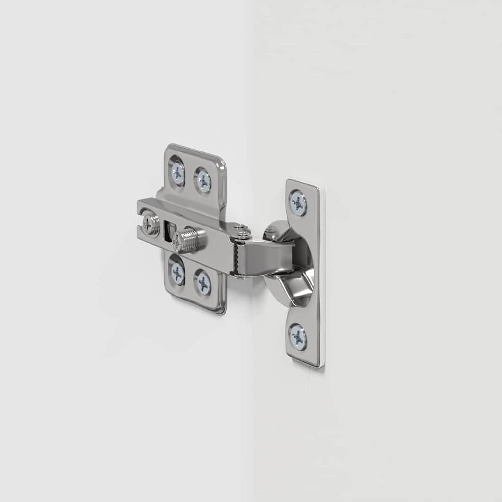 Dulap TV de perete 2 pcs Alb 30 x 31 x 40 cm Lemn compozit GartenMobel Dekor