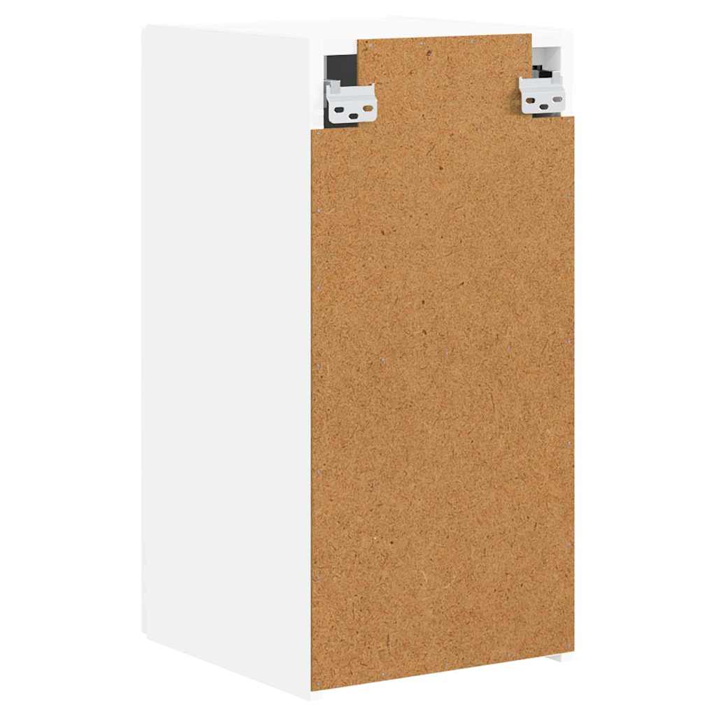 Dulap TV de perete 2 pcs Alb 30 x 31 x 60 cm Lemn compozit GartenMobel Dekor