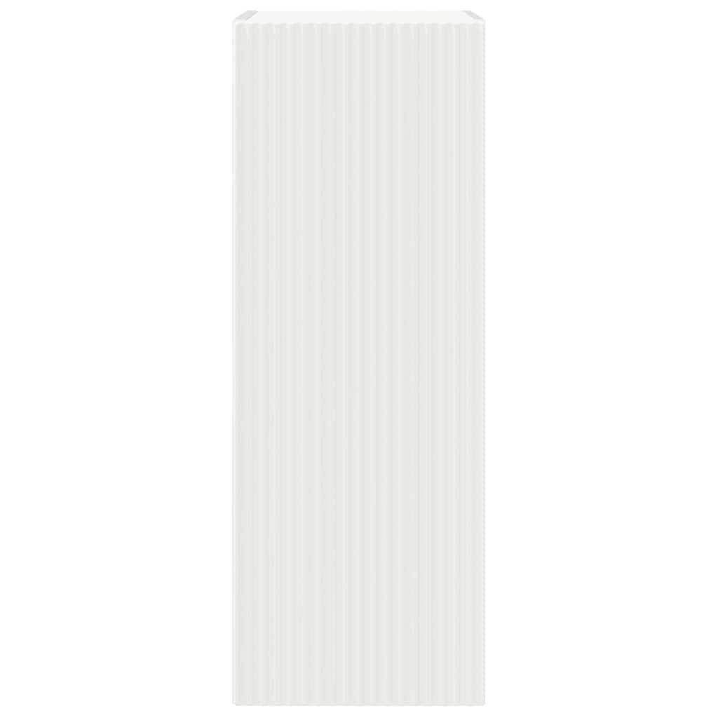 Dulap TV de perete 2 pcs Alb 30 x 31 x 80 cm Lemn compozit GartenMobel Dekor