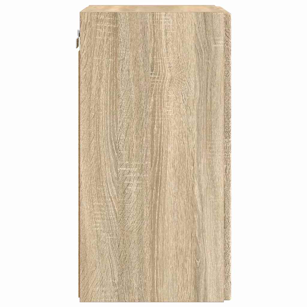 Dulap TV de perete 2 pcs Sonoma 30 x 31 x 60 cm Lemn compozit GartenMobel Dekor