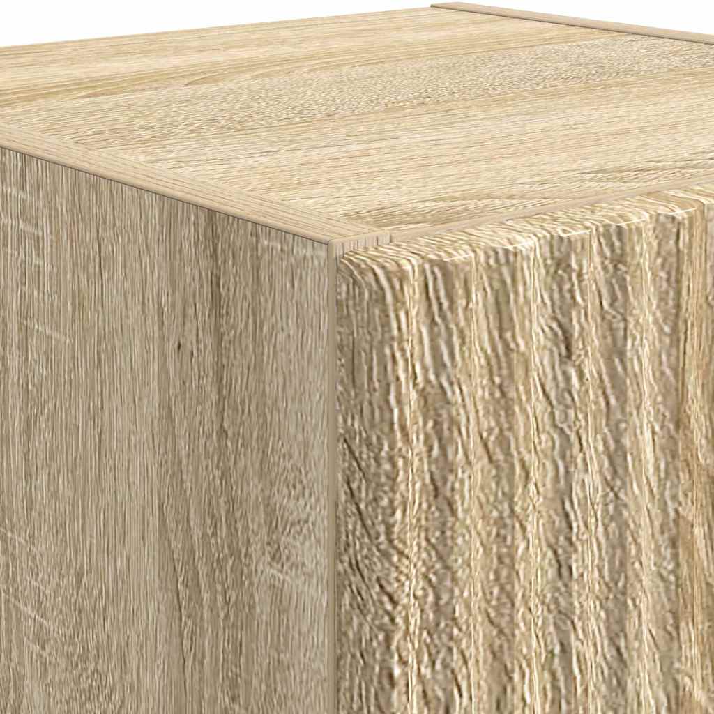 Dulap TV de perete 2 pcs Sonoma 30 x 31 x 60 cm Lemn compozit GartenMobel Dekor