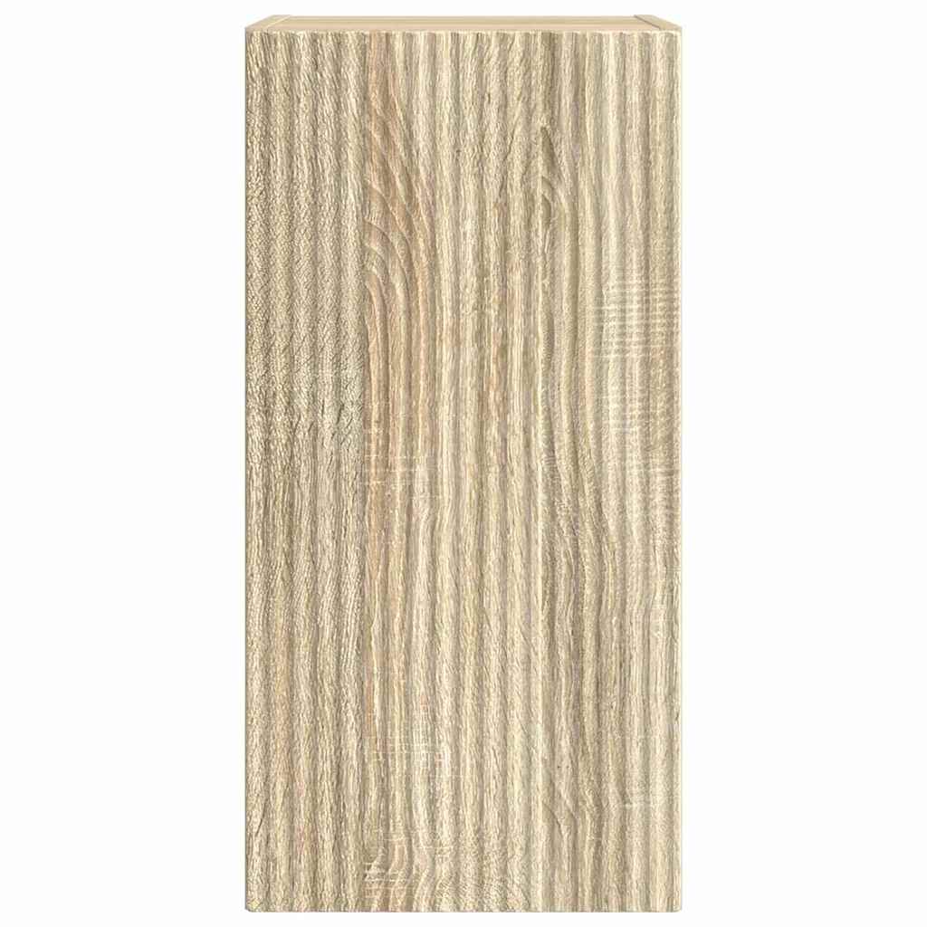 Dulap TV de perete 2 pcs Sonoma 30 x 31 x 60 cm Lemn compozit GartenMobel Dekor