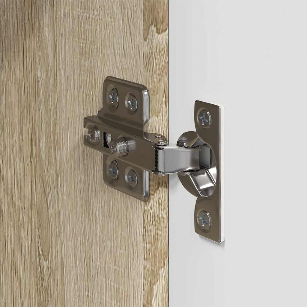 Dulap TV de perete 2 pcs Sonoma 30 x 31 x 80 cm Lemn compozit GartenMobel Dekor