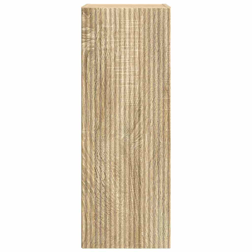 Dulap TV de perete 2 pcs Sonoma 30 x 31 x 80 cm Lemn compozit GartenMobel Dekor