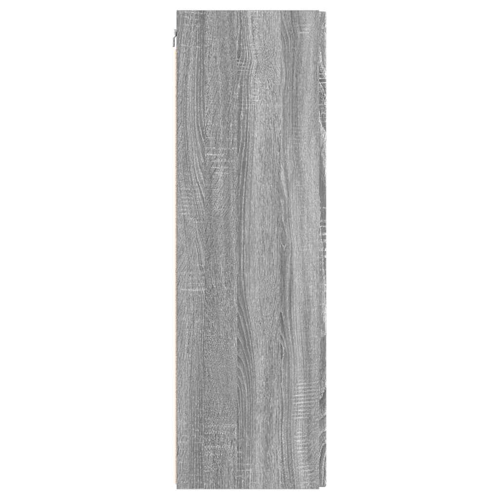 Dulap TV de perete Gri Sonoma 30 x 31 x 100 cm Lemn compozit GartenMobel Dekor